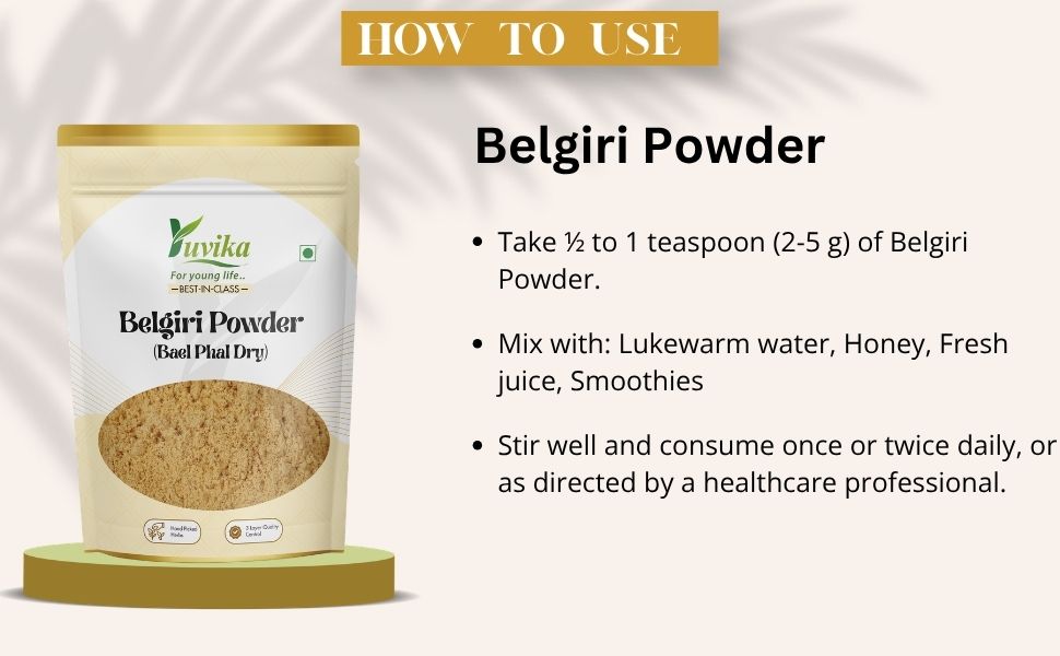 Yuvika Belgiri Powder - Bealgiri - Bael Phal Dry - Aegle Marmelos - Wood Apple 800 Grams