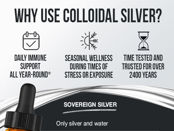 Sovereign Silver Kids Immune Support, Colloidal Silver, 4 fl oz (118 mL)