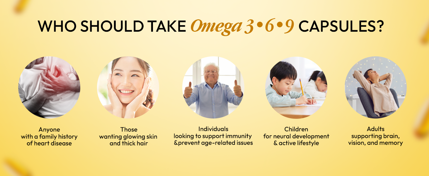 HealthAid Omega 3.6.9 (Balanced) - 60 Capsules