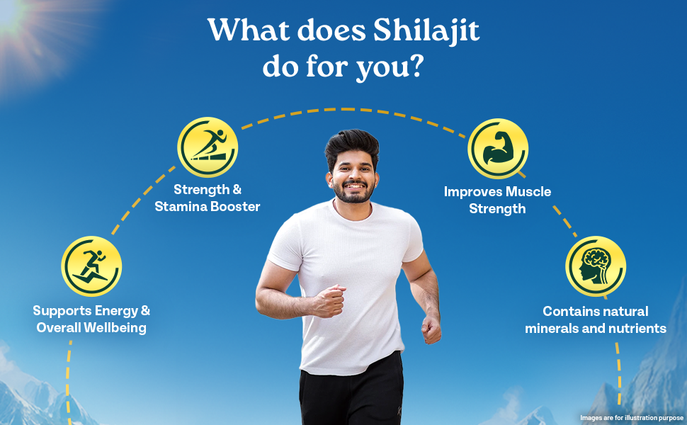 A TATA Product - Organic India Shilajit Resin, 20g, For Strength, Stamina, Energy & Vitality, 75% Fulvic Acid, Boosts Strength & Endurance, Triphala Purified, Tested For Heavy Metals