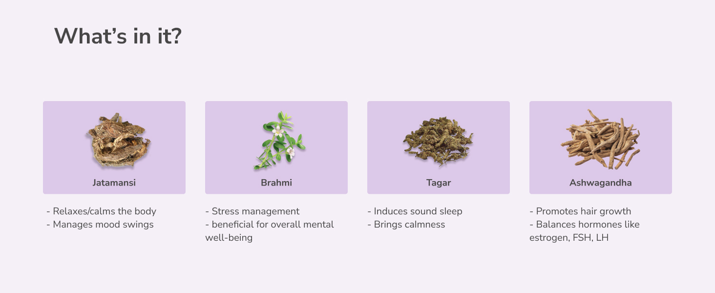 Traya Calm Ras | Ayurvedic Supplements for Anxiety, Stress Relief, and Better Sleep | Consists Ashwagandha, Brahmi, Arjuna, and Jatamansi | 60 Tablets