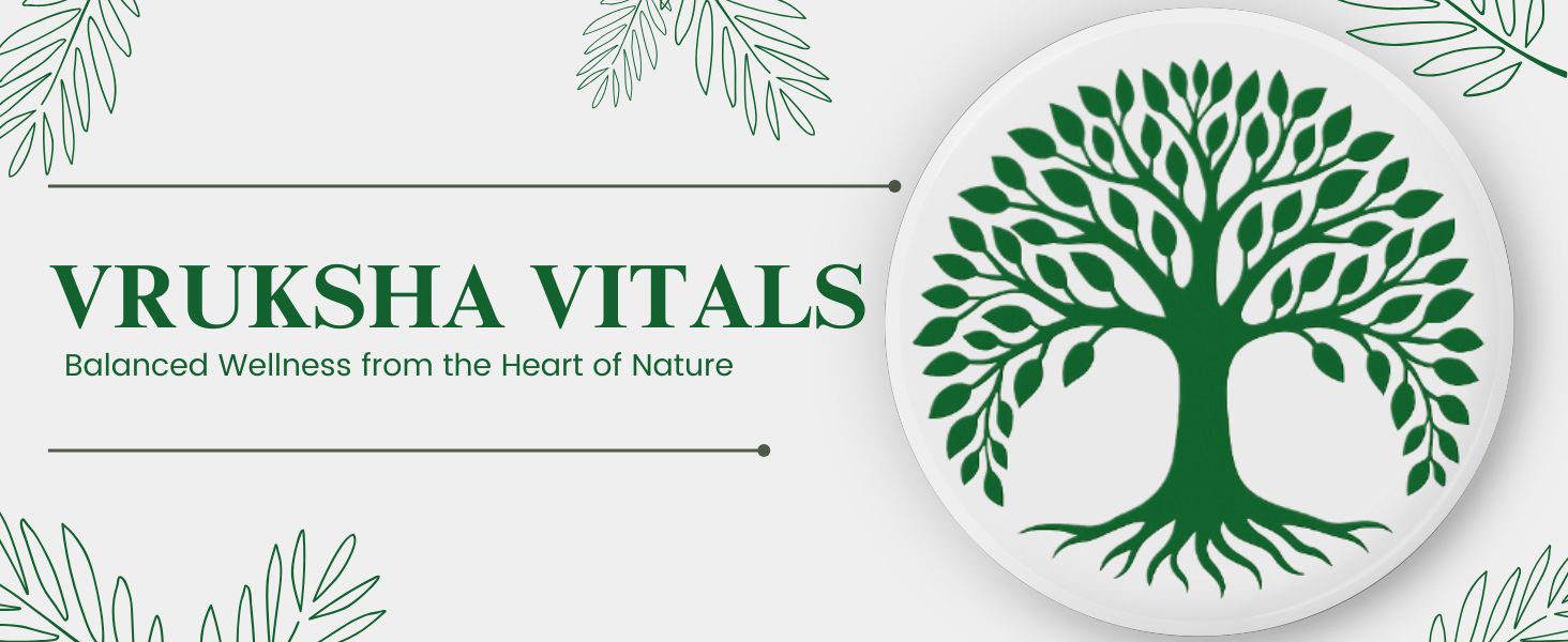 VRUKSHA VITALS Glutathione Tablets For Skin Whitening - 60 Tablets Capsules Supplements with Vitamin C with Biotin, Vegetarian Collagen for Skin Glow
