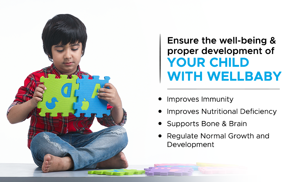 Wellbaby Multivitamin Liquid for Baby (Pack of 3)