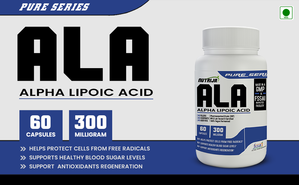 Nutrija-Alpha Lipoic Acid - 50grams Powder