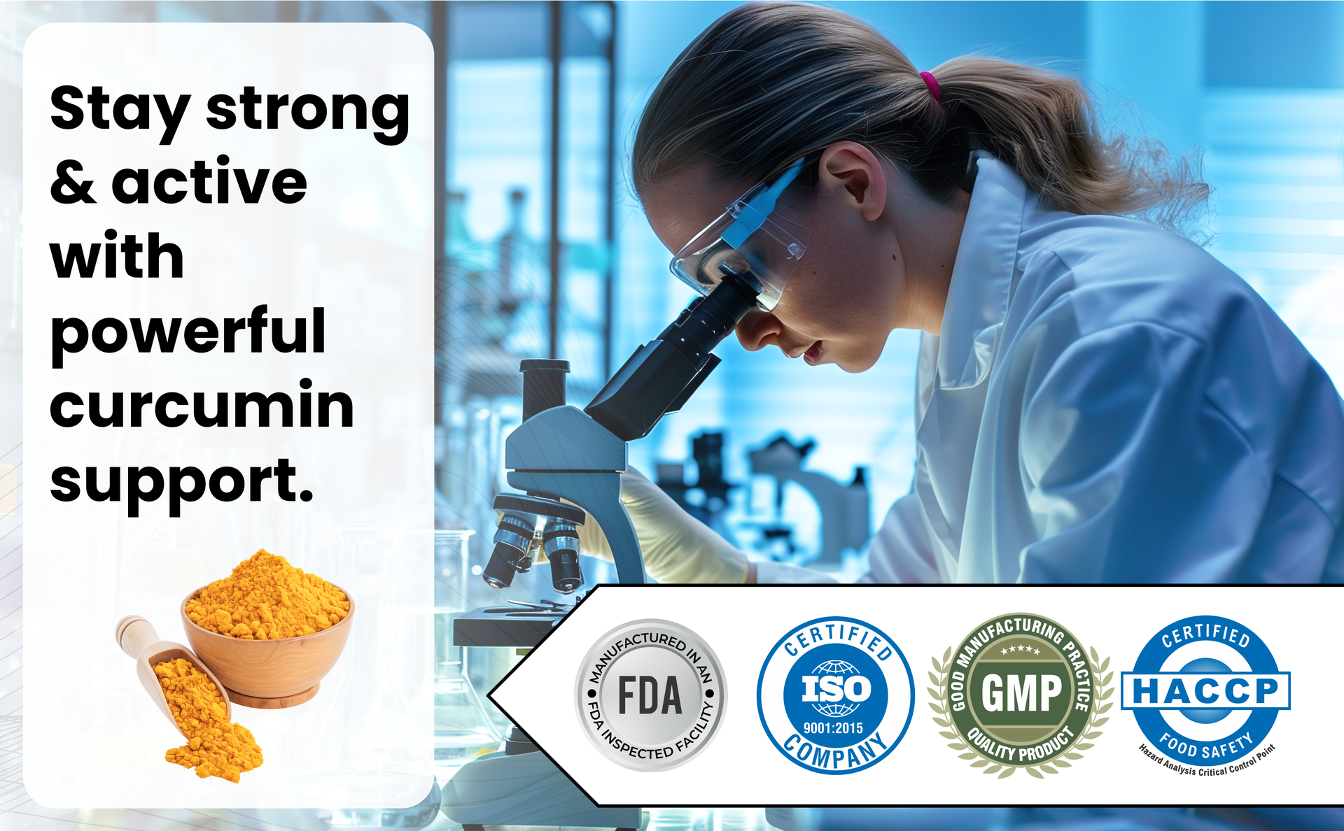Curcumin 100 veg capsules-with 95% Curcuminoids - Higher Absorption- Antioxidant & Anti-inflammatory Supplement - For Skin, Joint Support, Boosts Immune System