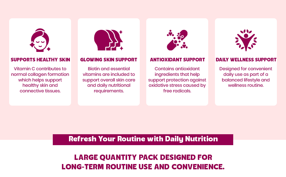 L - Glutathione Tablets 1000mg with Vitamin C, Biotin, Milk Thistle, Grape Seed and vitamin Extract for Help to Skin Glow (Pink White) (120 Tablets) MRP. 2398 Rs.