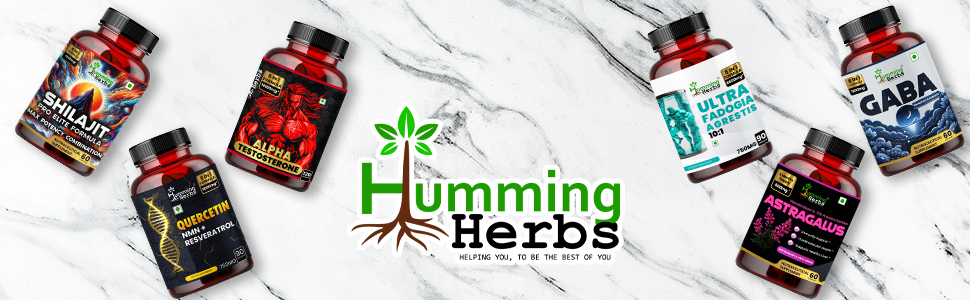 Humming Herbs ULTRA NITRIC BOOSTER - 7in1 | Beet Root, L-Arginine, Tongkat Ali, Black Pepper, L-Citrulline, Tribulus Terrestris & Ashwagandha - Enhance Energy, Performance, and Stamina - 90 Cap