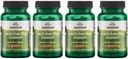 Swanson Lactobacillus Gasseri - Probiotic Supplement Supporting Digestive Health with 3 Billion CFU - Design-Release Satiety & Fat Metabolism Support - (60 Veggie Capsules) 4 Bottles 2