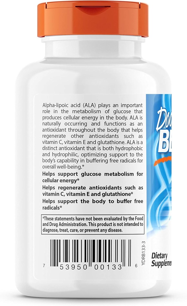 Doctors Best Best Alpha Lipoic Acid, 60 CT 3