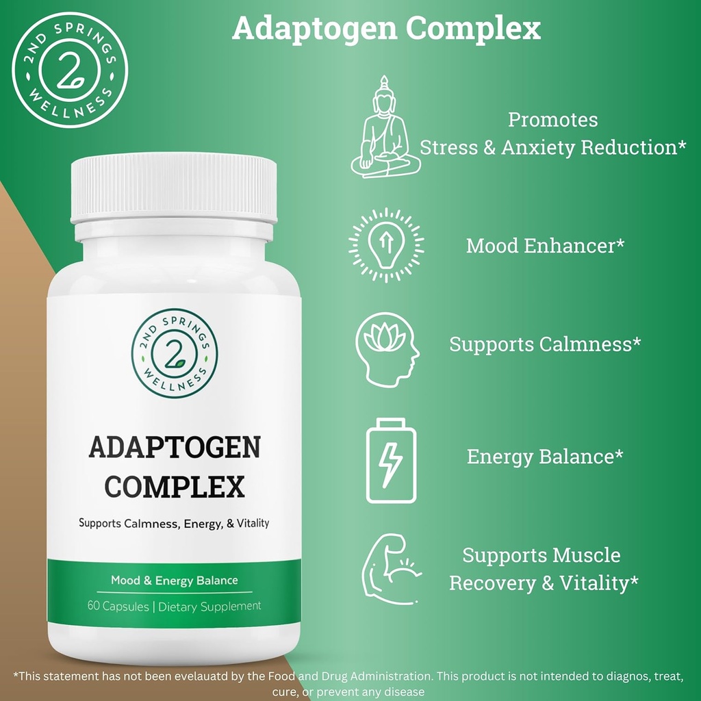 Women's Daily 7 Essentials, Adaptogen Complex & Sleep Well Bundle 6