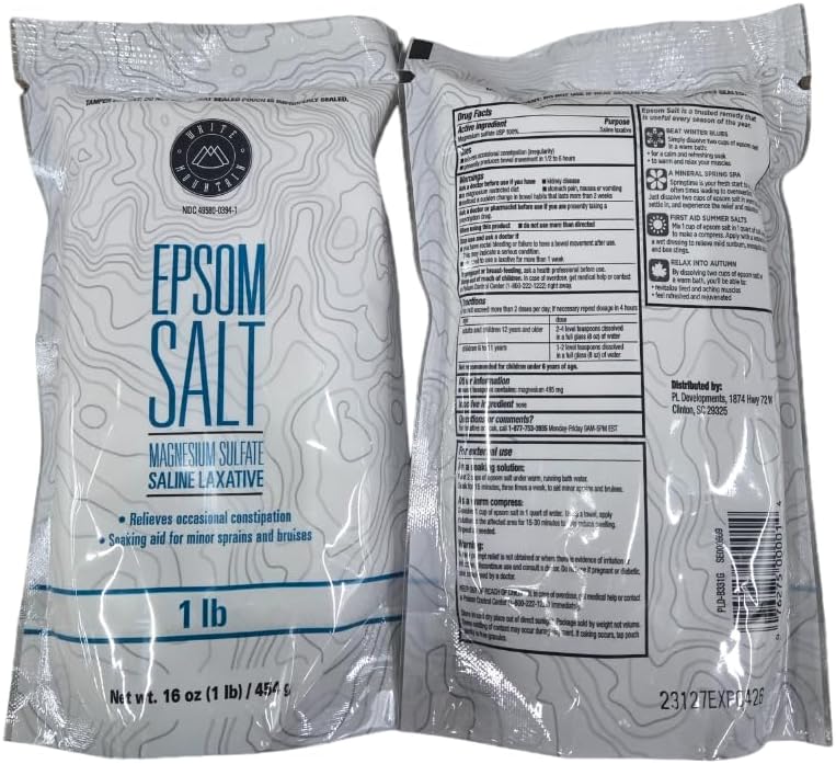Epsom Salt 16 Oz