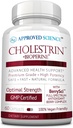 Approved Science Cholestrin - Lipid Level Support - Antioxidants, Lecithin, Berberine HCL, Berries, BioPerine - 60 Capsules - Made in USA