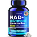 Liposomal NAD+ Supplement Extra Strength | Urolithin A, Resveratrol, CoQ10 - Women & Men - ALA, Green Tea, Quercetin, Lycopene | High Purity, Energy & Regeneration - Made in USA – 60ct