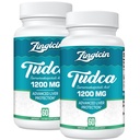 TUDCA Supplement 1200mg - 120 Veggie Capsules,Powerful TUDCA Bile Salts Supplements for Liver,Digestion