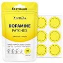 Adellina Dopamine Patches Extra Strength 60 Count: Mood Boost Patches for Daily Mental Wellness - Supports Dopamine & Serotonin Balance for Men Women, 2Months Pack