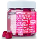 SHIZAM Oil of Oregano D-Mannose Dandelion Root Hawthorn Berry Extract Uva Ursi Gummies with Hibiscus Cranberry Magnesium Glycinate for Women