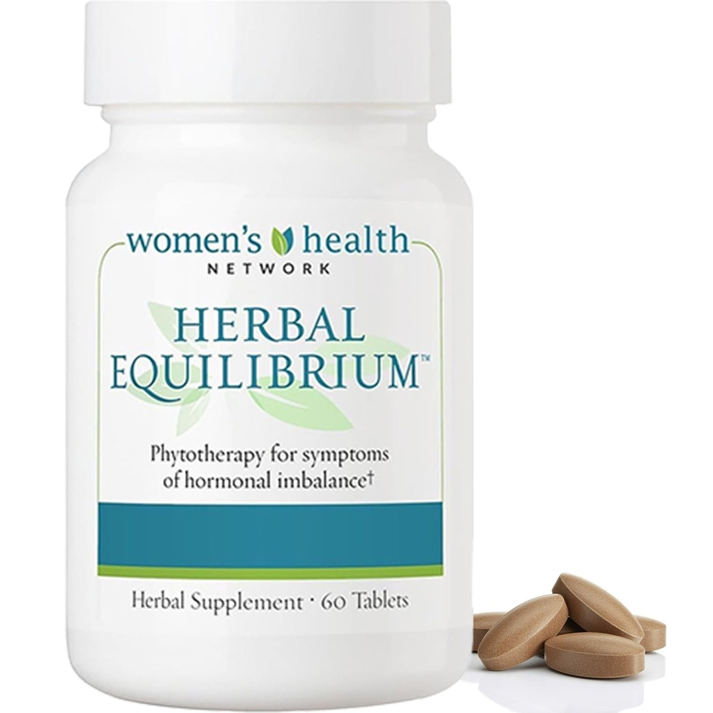 Herbal Equilibrium™ - Natural, Full-Spectrum Relief for Peri/Menopause Symptoms with 7 Proven Herbal extracts (30 Day Supply)