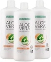 LR Lifetakt Aloe Vera Drinking Gel Peach Flavour Health Care Women Men Drink Every Day Natural Treatment Set of 3-1000 ml./33.3 fl.oz