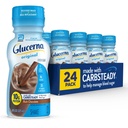 Glucerna Original Diabetes Care Shake, Rich Chocolate, Diabetic Meal Replacement to Support Blood Sugar Management, 10g Protein, 180 Calories, Ready to Drink, 8-fl-oz Bottle, 24 Pack