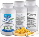One Planet Nutrition Nano Boswellia 250 mg Veggie Capsules (120 Servings), Boswellia serrata Resin, Supports Cognitive Function for Brain Health, Non-GMO, Vegan, Gluten-Free