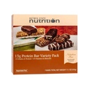 Nutmeg State Nutrition High Protein Snack and Meal Replacement Bar/Diet Bars - 15g Protein Bar Variety Pack (7ct) - Trans Fat Free, Aspartame Free, Kosher, High Fiber