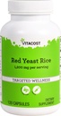 Vitacost Red Yeast Rice - 1200 mg - 120 Vegetarian Capsules