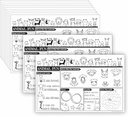 Animal Coloring Pages for Kids Bulk Activity Placemats for Kids Gross Motor Skills, Fine Motor Skills, Visual Motor Skills, Brain Break Activities, ADHD Tools for Kids, Autism Learning Materials