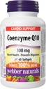 Webber Naturals Coenzyme Q10 100 mg, 60 softgels