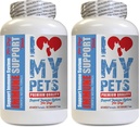 I LOVE MY PETS LLC Dog Heart Supplement - Dog Immune Support - Booster - Healthy PET - Supplement - Dog Immune Supplements - 120 Treats (2 Bottles)