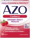 AZO Cranberry Urinary Tract Health Dietary Supplement Caplets - 50 Ct., Pack of 6