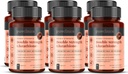 Glutathione 1000mg x 360 Tablets (6 Bottles of 60)- w/500mg Glutathione, 300mg ALA, and 200mg VIT C per Tablet
