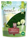 Food to Live Organic Algae Powder Mix, 4 Pounds – Spirulina and Chlorella 50/50 Blend, Non-GMO, Rich in Chlorophyll, Raw, Pure, Vegan Superfood, Bulk, Great for Smoothies, Good Source of Protein