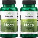 Swanson Maca 500 Milligrams 100 Capsules (2 Pack)
