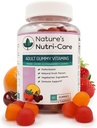 Nature's Nutri-Care Gummy Vitamins - Multivitamins for Women, Mens Multivitamin Gummies, Chewable Vitamin for Adults, Women’s & Men’s Multi Supplements, Natural Vegetarian Gummy, Made in USA