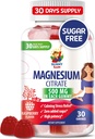 Magnesium Gummies for Kids & Adults - 500mg - Calm Magnesium Chews - Magnesium Citrate Chewable Supplement for Mood & Muscle Support