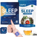 Wellamoon Sleep Patches & Lulutox Sleep Tea Bundle (28 Patches & 28 Servings)
