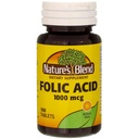 Folic Acid 1000 mcg 1Vitamin 000 mcg 100 Tabs