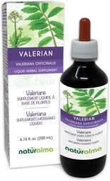 Naturalma Valerian (Valariana officinalis) Root Alcohol-Free Tincture - 6.76 fl oz Liquid Extract in Drops - Herbal Supplement - Vegan
