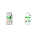 Vega Organic All-in-One Vegan Protein Powder & Protein and Greens Protein Powder, Vanilla - 20g Plant Based Protein Plus Veggies