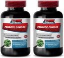 Healthy Digestion - PROBIOTIC Advanced Blended Complex for Digestive System - Probiotic Bacillus, Digestive Supplements, bifidobacterium lactis, probiotic Multi Enzyme Digestive Formula, 2B 120 Caps