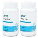 Klaire Labs SFI Health Vital-Plex Probiotic - Helps Rebalance GI Microbiota for Men & Women, 5 Billion CFU Hypoallergenic & Dairy-Free Bifidobacterium & Lactobacillus Blend (100 Capsules, 2 Pack)
