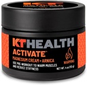 KT Health, Magnesium Cream, Activate - Warms & Loosens Tight Muscles - Use Pre-Workout to Reduce Stiffness