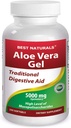 Best Naturals Aloe Vera Gel 5000 mg 250 Softgels