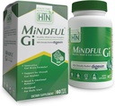 Health Thru Nutrition Mindful GI - Healthy Mind & Gut Complex | with Digexin, Magnesium, L-Glutamine, and Probiotic for Gut-Brain Axis Support | Regularity, Bloating, Calmness Supplement