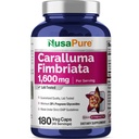 NusaPure Caralluma Fimbriata 1600mg - 180 Veggie Capsules (Non-GMO, Vegan)