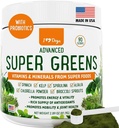 iHeartDogs Super Greens for Dogs with Broccoli Sprouts & Spirulina Powder - Seasonal Allergy & Immune Support Dog Greens Powder - Vitamins, Antioxidants & Minerals Supplement for Dogs