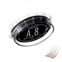 Lashify Amplify 8mm Gossamer Eyelash Extensions Refill, Ash Color, DIY False Lashes for a Natural Look