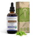 Secrets of the Tribe Wild Lettuce Tincture Alcohol-Free Extract, USDA Organic Wild Lettuce (Lactuca virosa) Dried Herb (4 FL OZ)