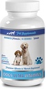 Dog Eye Supplement - Dog Ultra Vitamins - Minerals - Essential NUTRIENTS - Premium and Natural - Dog Calcium Supplements - 1 Bottle (90 Chews)