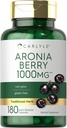 Carlyle Aronia Berry Capsules 1000mg | 180 Pills | Chokeberry Extract | Non-GMO & Gluten Free Supplement
